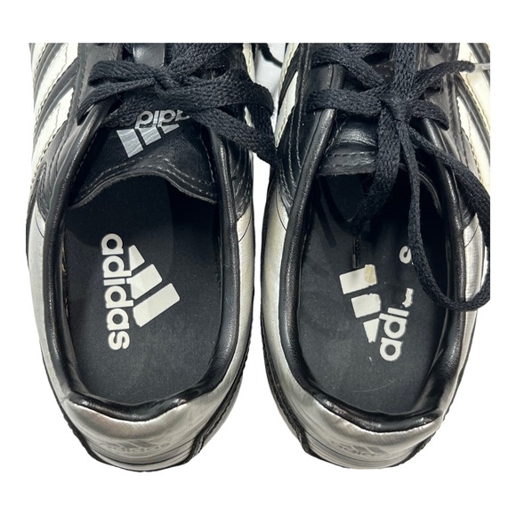 Adidas Mens 7 AdiQuestra TRX FG Football Cleat G15172 Black White - Picture 7 of 8